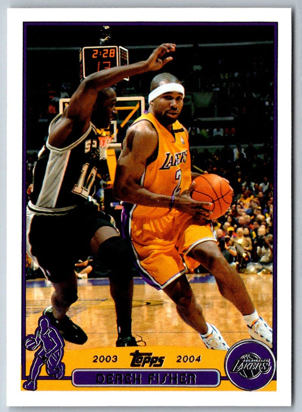 2003 Topps Collection Derek Fisher #86