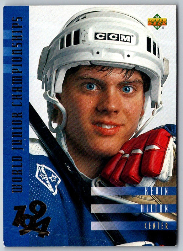 1993 Upper Deck Kevin Hilton #567 Rookie