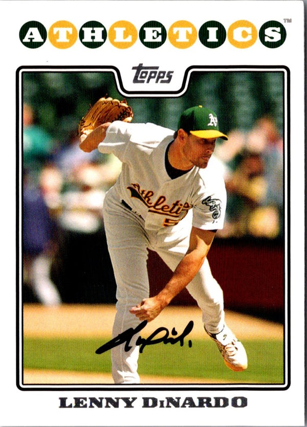 2008 Topps Lenny DiNardo #14