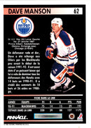 1991 Pinnacle Dave Manson