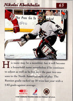 1997 Studio Nikolai Khabibulin #63
