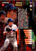 1995 Stadium Club Virtual Reality Members Only Sean Berry #205