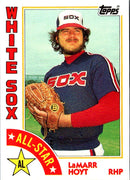 1984 Topps LaMarr Hoyt