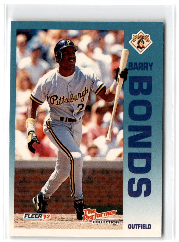 1992 Fleer 7 Eleven/Citgo The Performer Barry Bonds #23