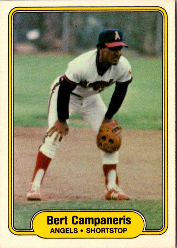 1982 Fleer Bert Campaneris #454