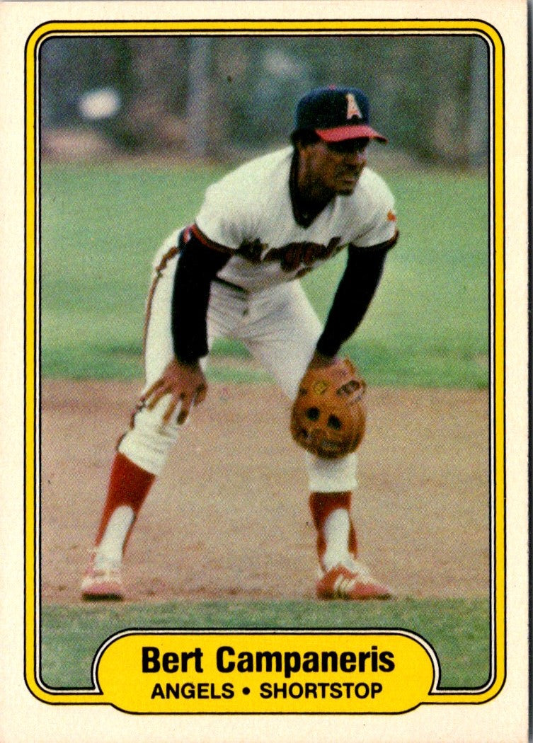 1982 Fleer Bert Campaneris