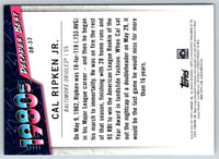 2020 Topps Update Decades' Best Cal Ripken Jr. #DB-33