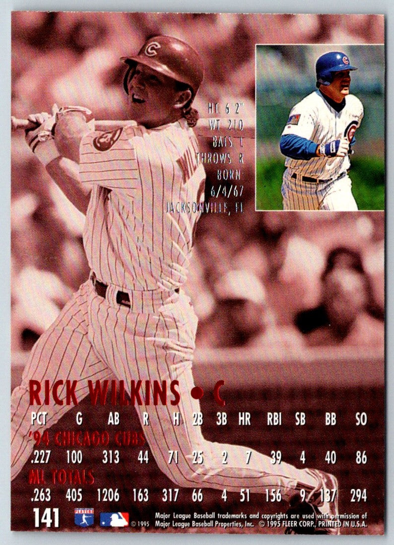 1995 Ultra Rick Wilkins