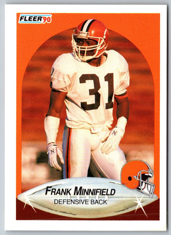 1990 Fleer Frank Minnifield #56