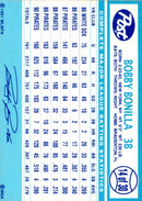 1991 Post Cereal Bobby Bonilla