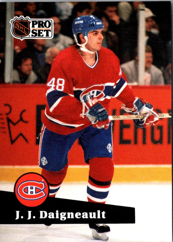 1991 Pro Set J.J. Daigneault #124