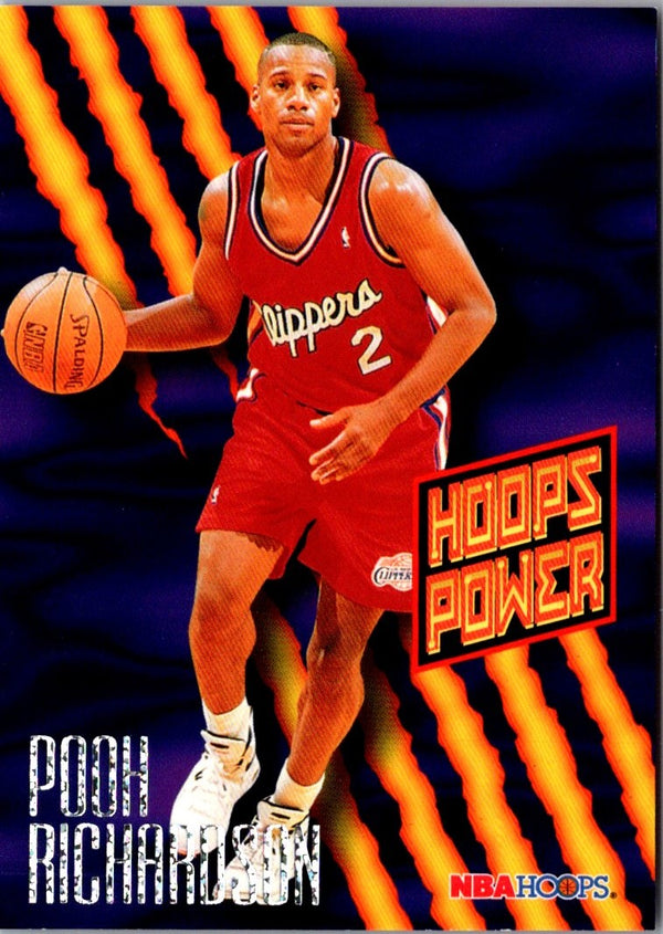 1994 Hoops Power Ratings Pooh Richardson #PR-23