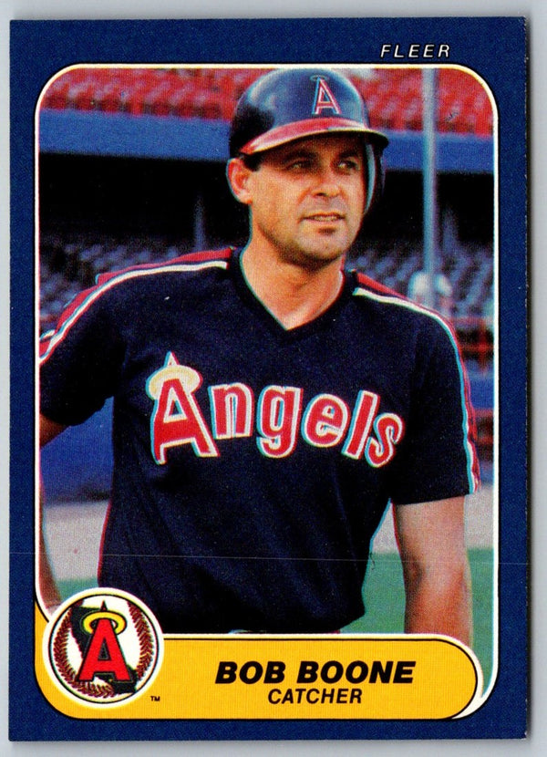 1986 Fleer Bob Boone #149