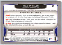 2013 Bowman Ryan Wheeler #43