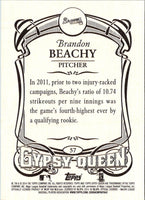 2014 Topps Gypsy Queen Brandon Beachy #57