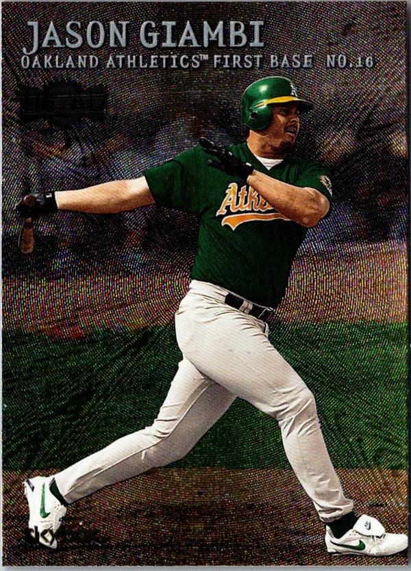 1999 Pacific Aurora Jason Giambi #135