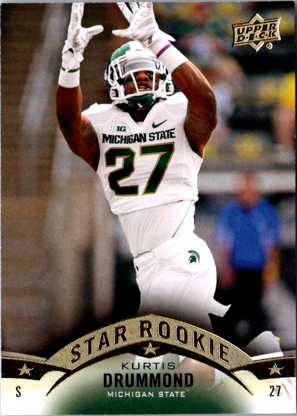 2015 Upper Deck Kurtis Drummond #70