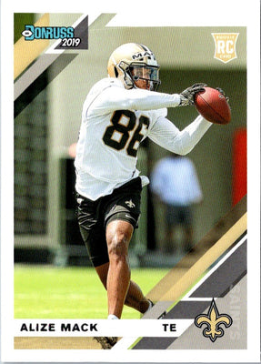 2019 Donruss Alize Mack #289 Rookie