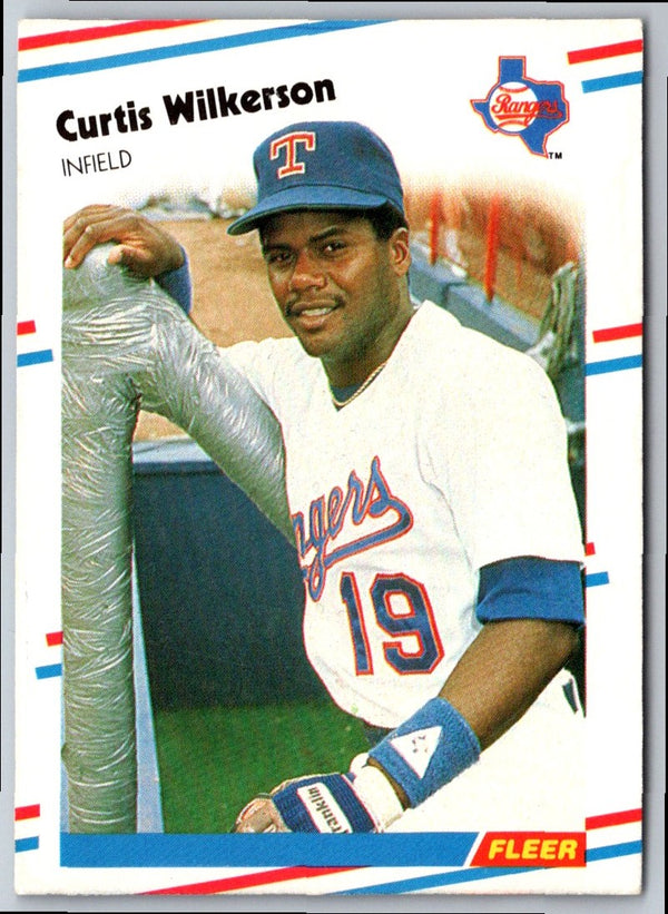 1988 Fleer Curtis Wilkerson #481