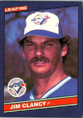 1986 Leaf Jim Clancy #141