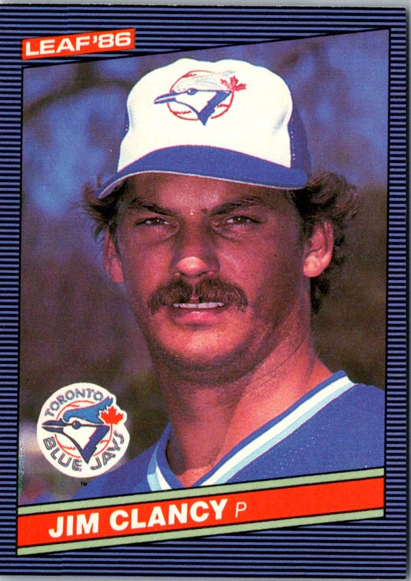 1986 Leaf Jim Clancy #141