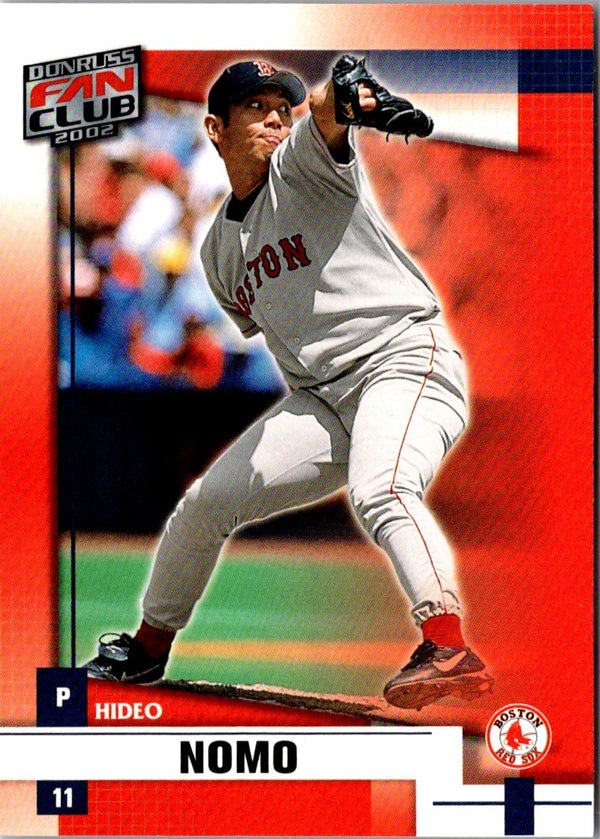 2002 Donruss Fan Club Hideo Nomo #143