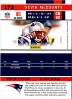 2011 Score Devin McCourty #173