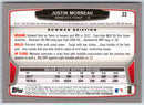 2013 Bowman Justin Morneau