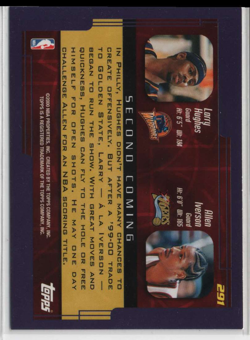 2000 Topps Larry Hughes/Allen Iverson