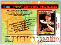 1991 Stadium Club Chris Hoiles #489