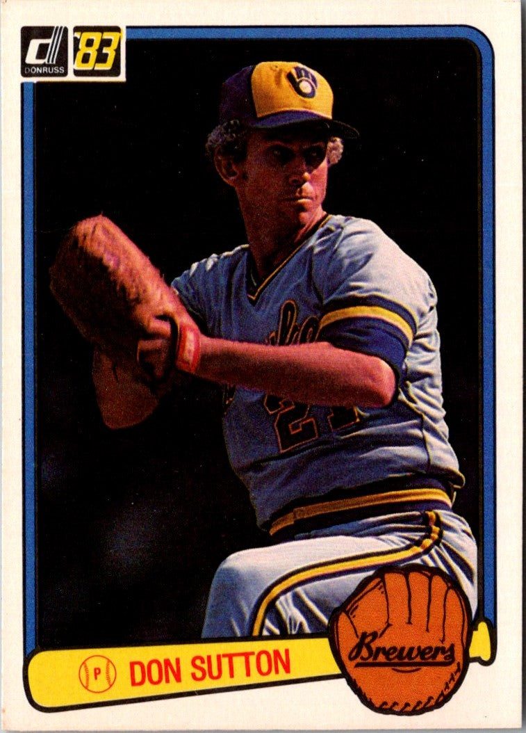 1983 Donruss Don Sutton