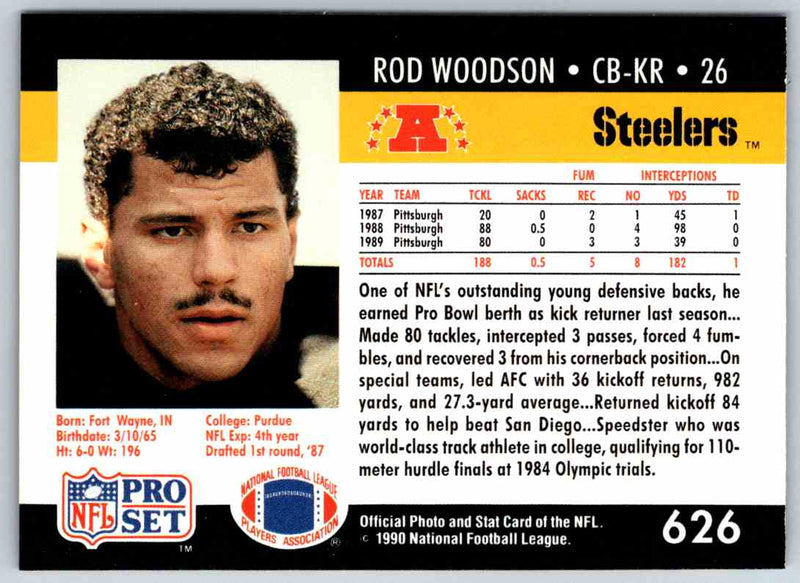 1992 Proset Rod Woodson