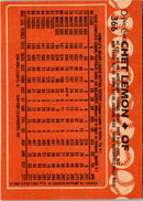 1988 O-Pee-Chee Chet Lemon