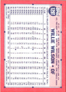 1991 Topps Traded Willie Wilson