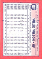 1991 Topps Traded Willie Wilson #129T