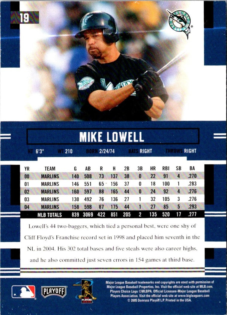2005 Playoff Prestige Mike Lowell