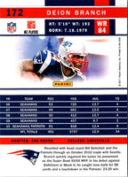 2011 Score Deion Branch #172