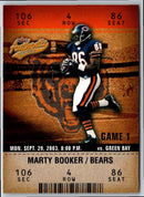 2003 Fleer Authentix Marty Booker
