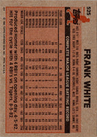 1983 Topps Frank White #525