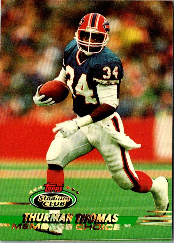 1993 Stadium Club Thurman Thomas #248
