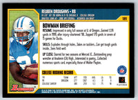 2000 Bowman Reuben Droughns #189 Rookie