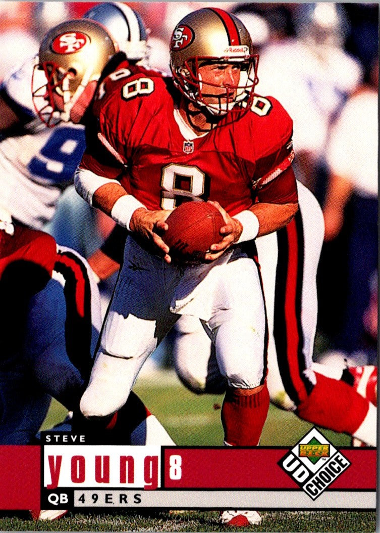 1998 UD Choice Steve Young