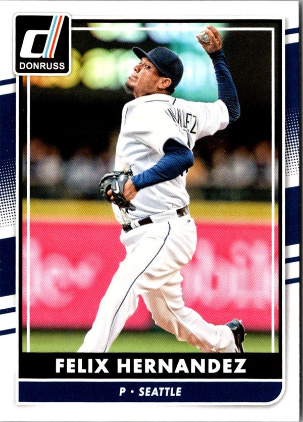 2016 Donruss Felix Hernandez #137