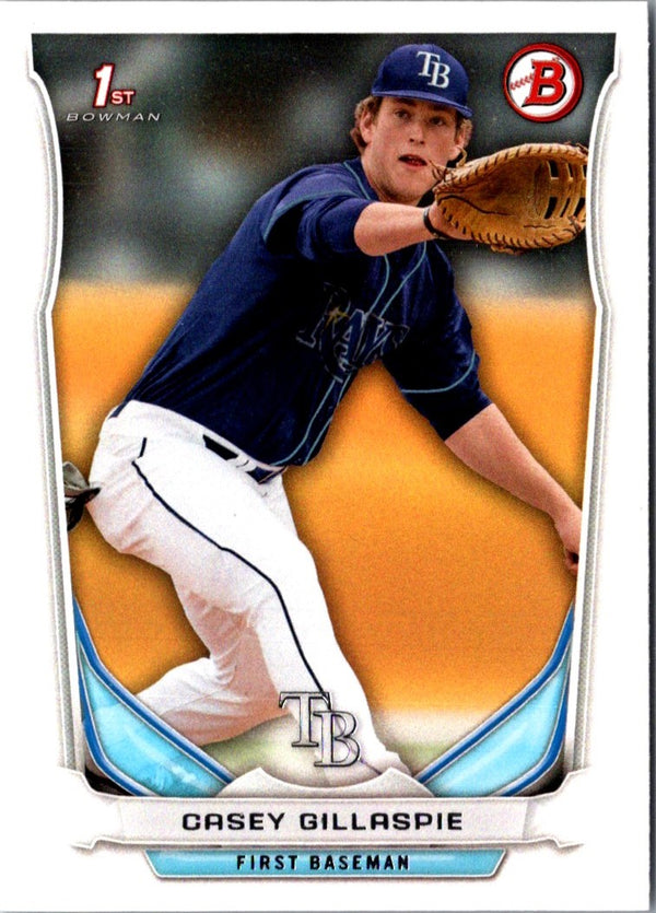 2014 Bowman Draft Picks & Prospects Casey Gillaspie #DP16