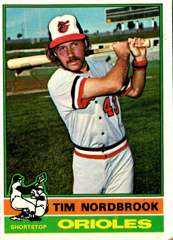 1976 Topps Tim Nordbrook #252 Rookie