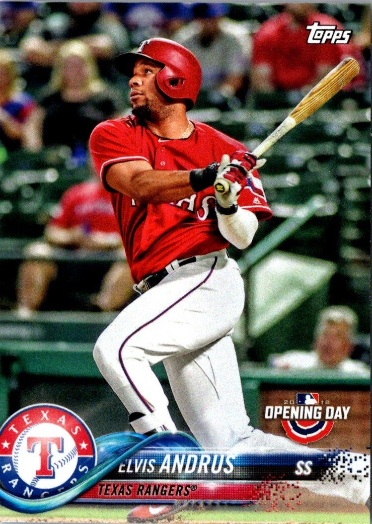 2018 Topps Opening Day Elvis Andrus