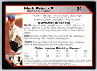 2004 Bowman Mark Prior #34