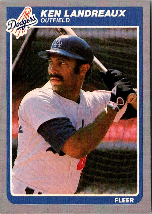 1985 Fleer Ken Landreaux #375