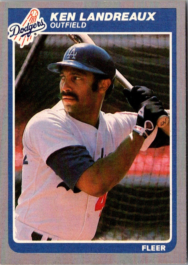 1985 Fleer Ken Landreaux