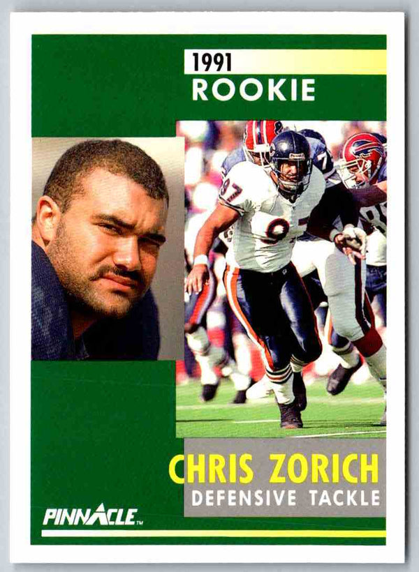 1991 Pinnacle Chris Zorich #284